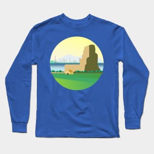 Minimalist on foreign land Long Sleeve T-Shirt